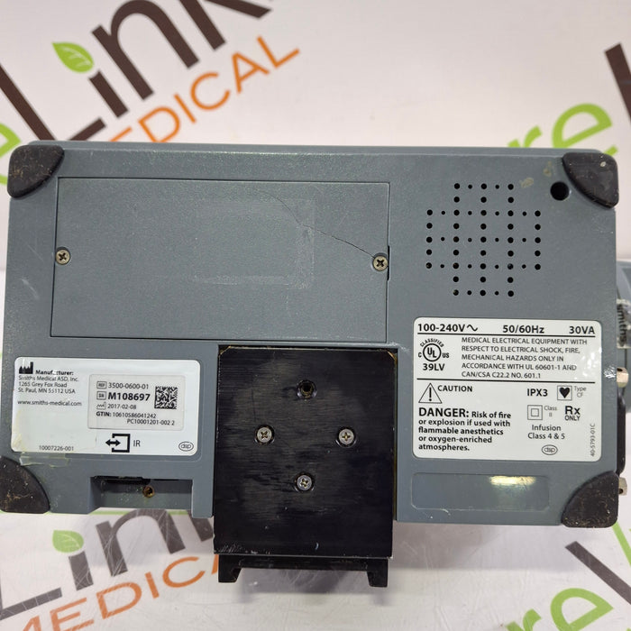 Smiths Medical Medfusion 3500 Version 6 Syringe Infusion Pump