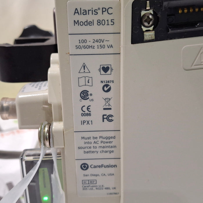 CareFusion Alaris 8015 Large Screen POC Infusion Pump