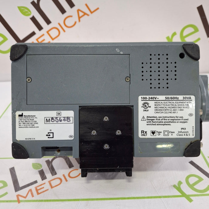 Smiths Medical Medfusion 3500 Version 3 Syringe Infusion Pump