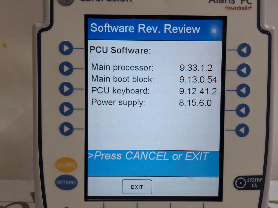 CareFusion Alaris 8015 Large Screen POC Infusion Pump