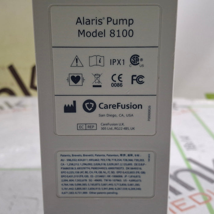 CareFusion Alaris 8100 LVP Infusion Pump Module