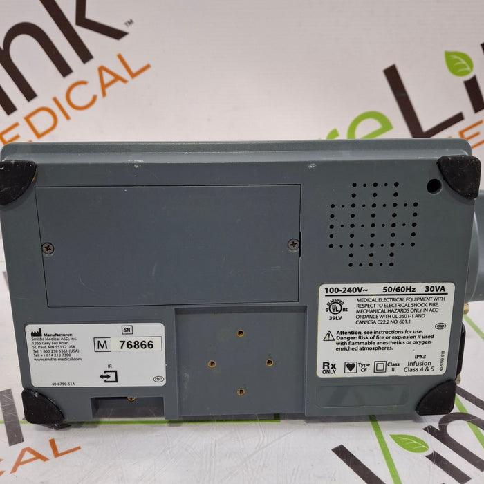 Smiths Medical Medfusion 3500 Version 3 Syringe Infusion Pump