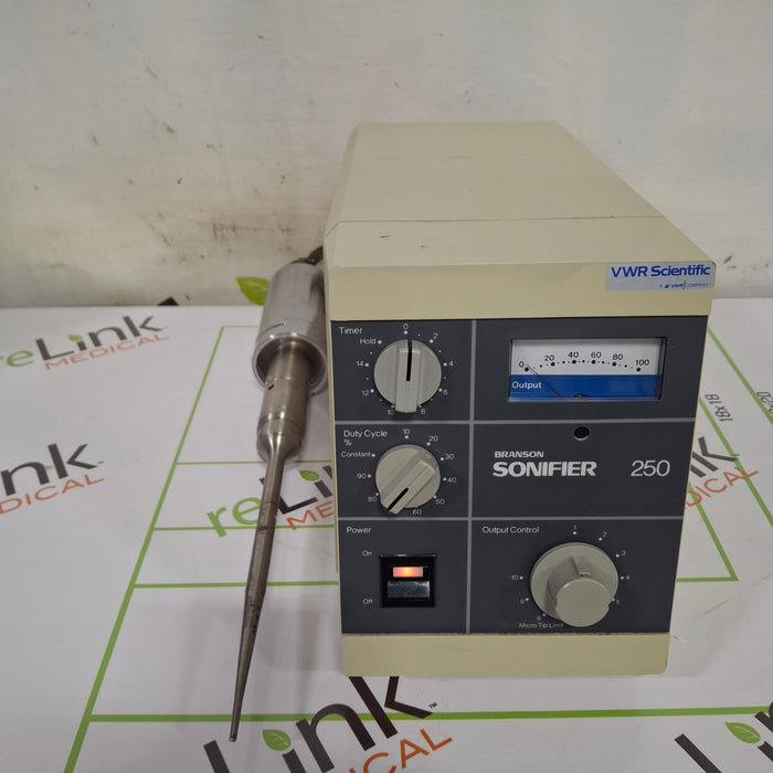Branson Ultrasonics Sonifier 250 P/S BIO Cell Disrupter