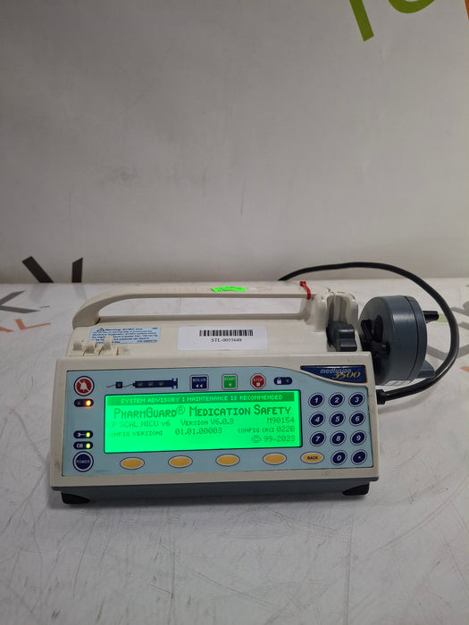 Smiths Medical Medfusion 3500 Version 6 Syringe Infusion Pump