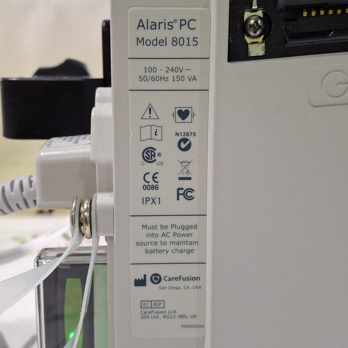 CareFusion Alaris 8015 Large Screen POC Infusion Pump