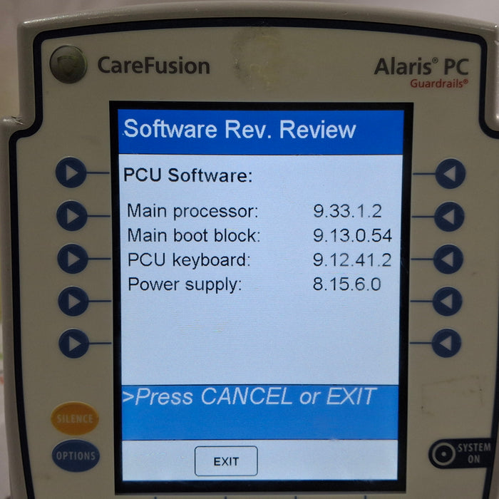 CareFusion Alaris 8015 Large Screen POC Infusion Pump