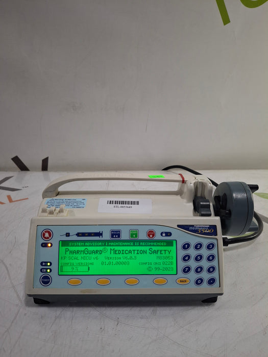Smiths Medical Medfusion 3500 Version 6 Syringe Infusion Pump