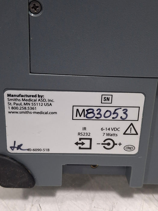 Smiths Medical Medfusion 3500 Version 6 Syringe Infusion Pump