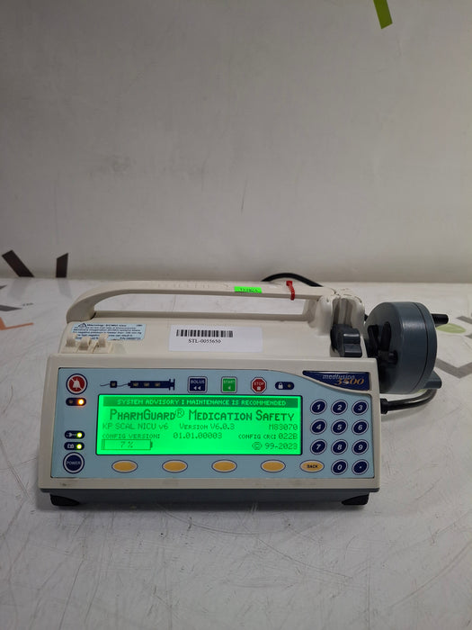 Smiths Medical Medfusion 3500 Version 6 Syringe Infusion Pump