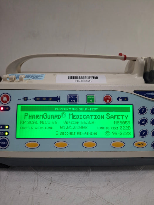 Smiths Medical Medfusion 3500 Version 6 Syringe Infusion Pump