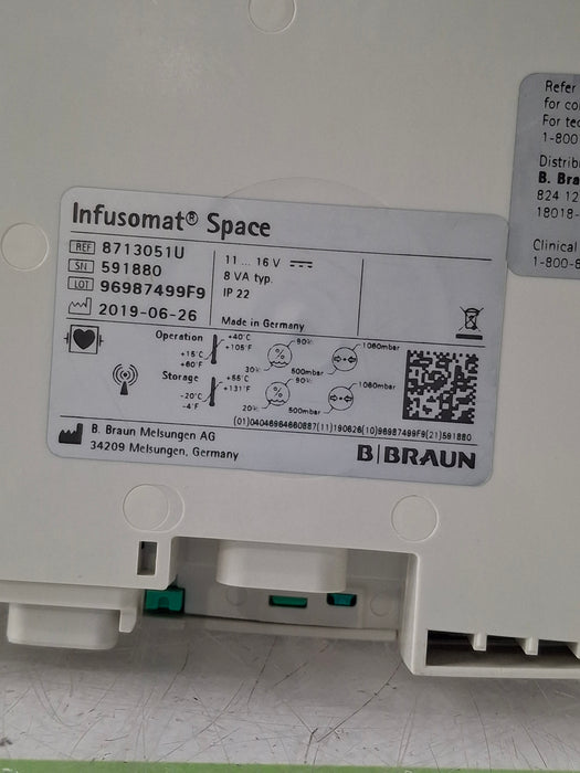 B. Braun Infusomat Space Infusion Pump