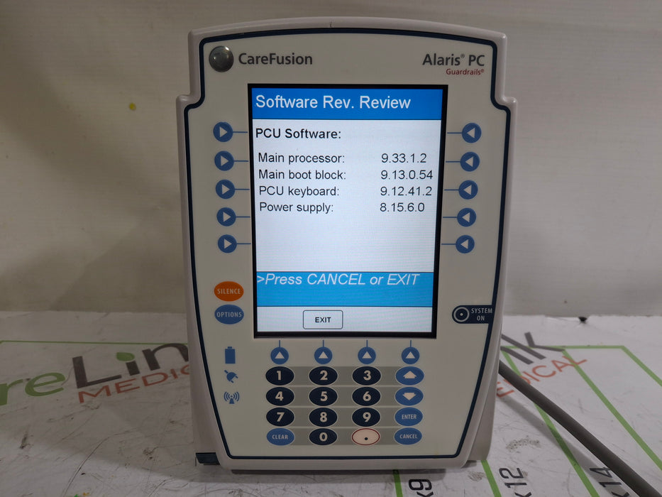 CareFusion Alaris 8015 Large Screen POC Infusion Pump