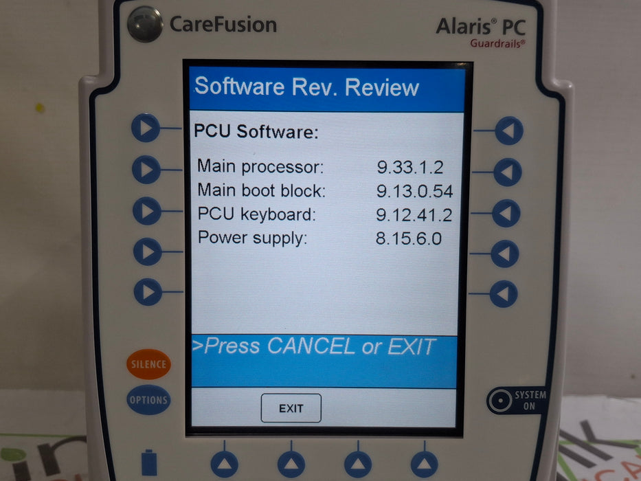 CareFusion Alaris 8015 Large Screen POC Infusion Pump