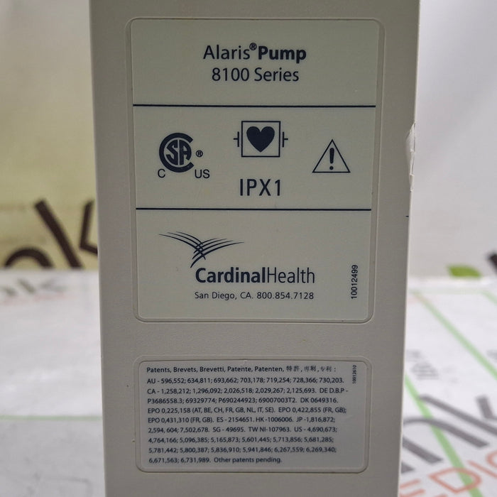 CareFusion Alaris 8100 LVP Infusion Pump Module