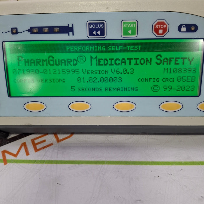 Smiths Medical Medfusion 3500 Version 6 Syringe Infusion Pump