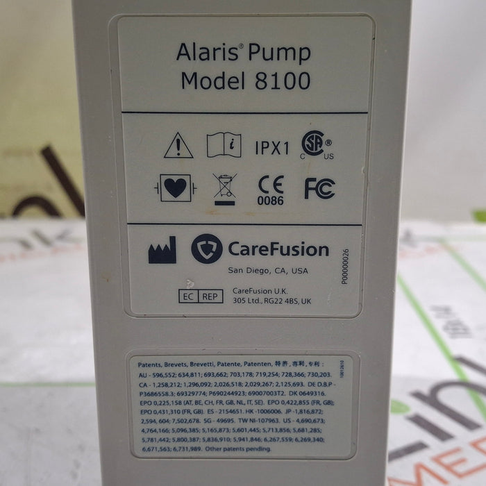 CareFusion Alaris 8100 LVP Infusion Pump Module