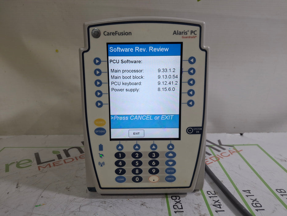 CareFusion Alaris 8015 Large Screen POC Infusion Pump