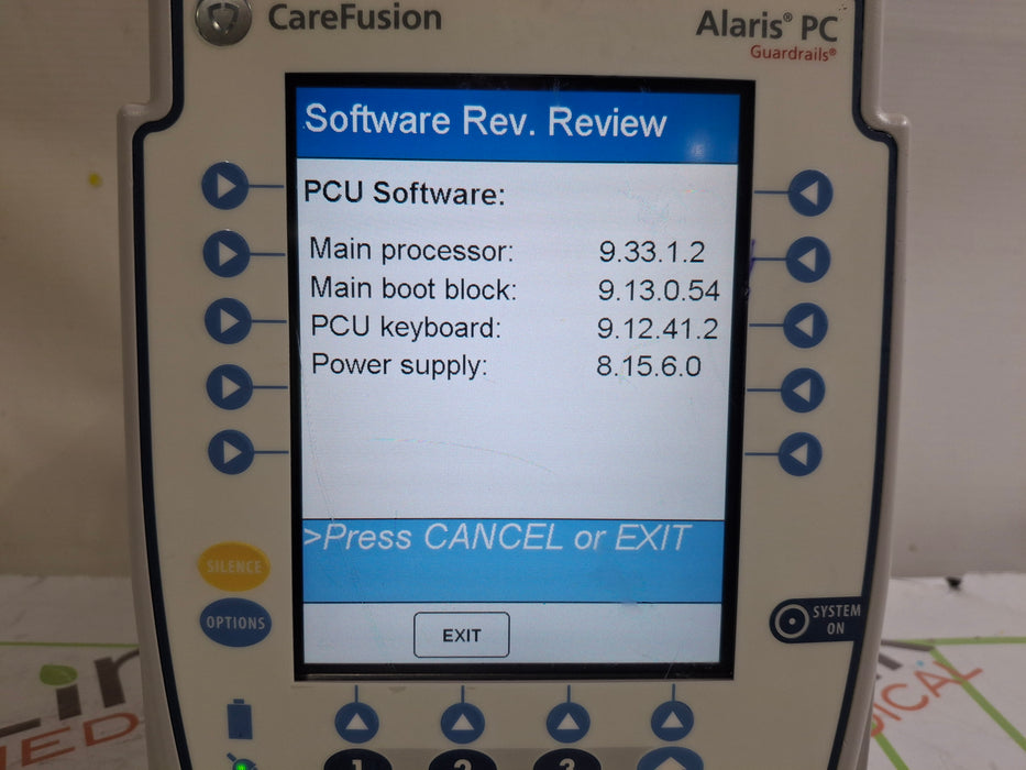 CareFusion Alaris 8015 Large Screen POC Infusion Pump