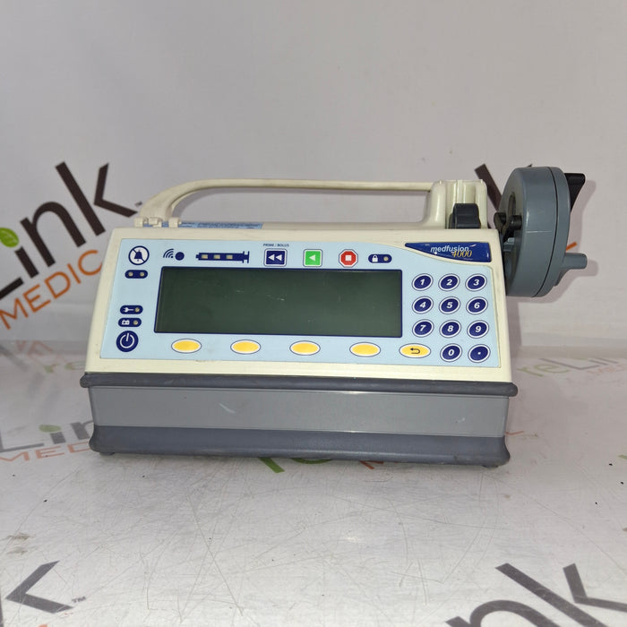 Smiths Medical Medfusion 4000 Syringe Infusion Pump