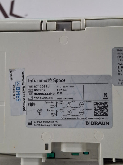 B. Braun Infusomat Space Infusion Pump