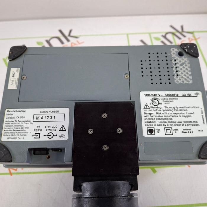 Smiths Medical Medfusion 3500 Version 4 Syringe Infusion Pump