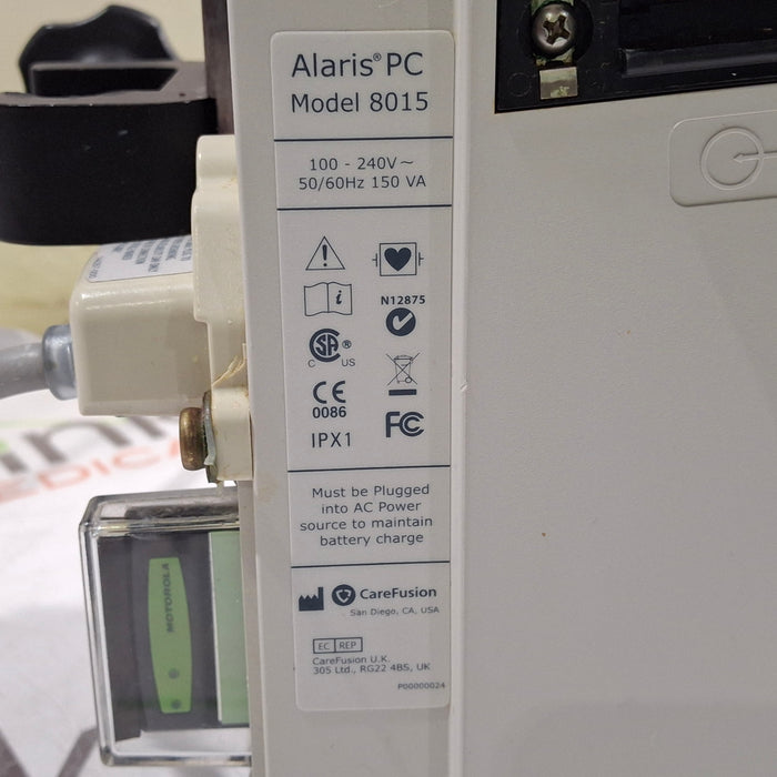 CareFusion Alaris 8015 Small Screen POC Infusion Pump