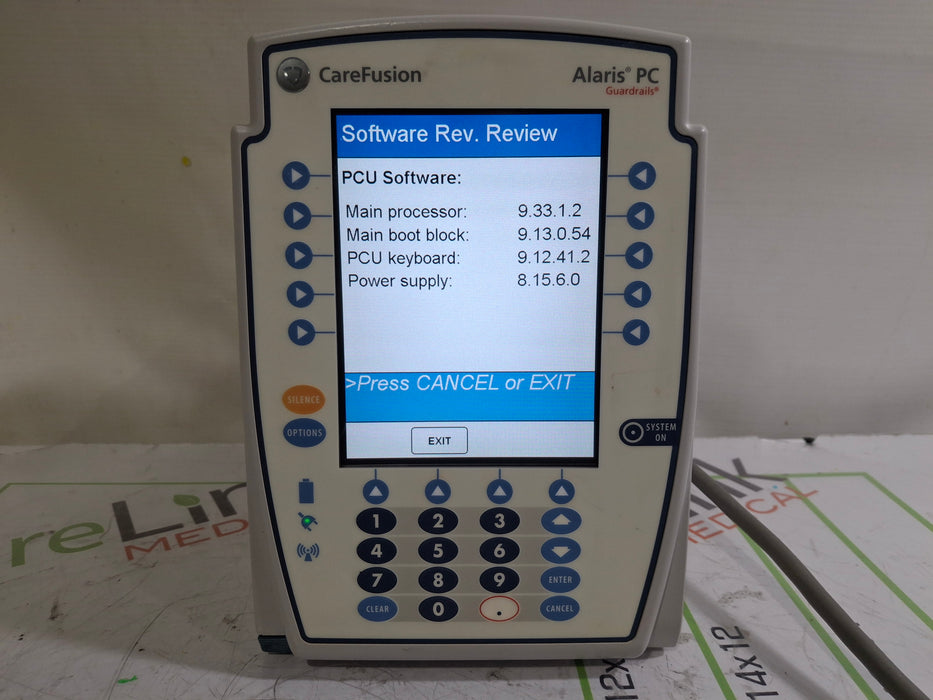 CareFusion Alaris 8015 Large Screen POC Infusion Pump