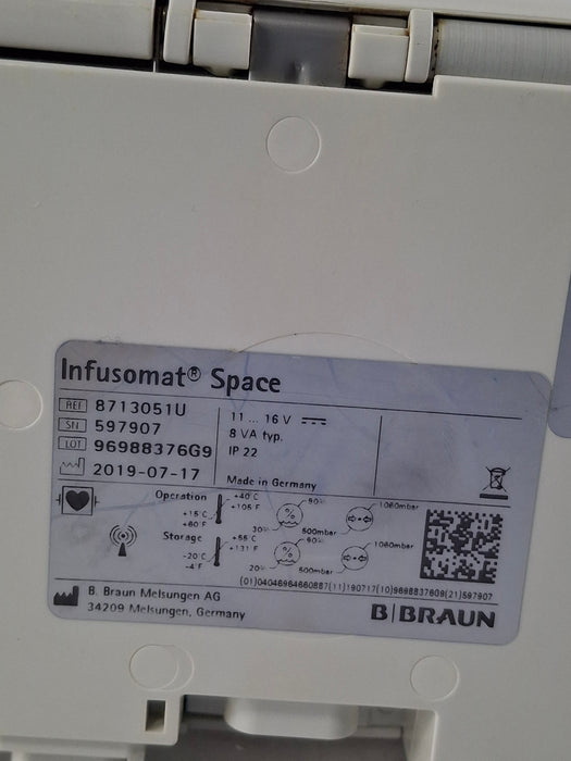 B. Braun Infusomat Space Infusion Pump