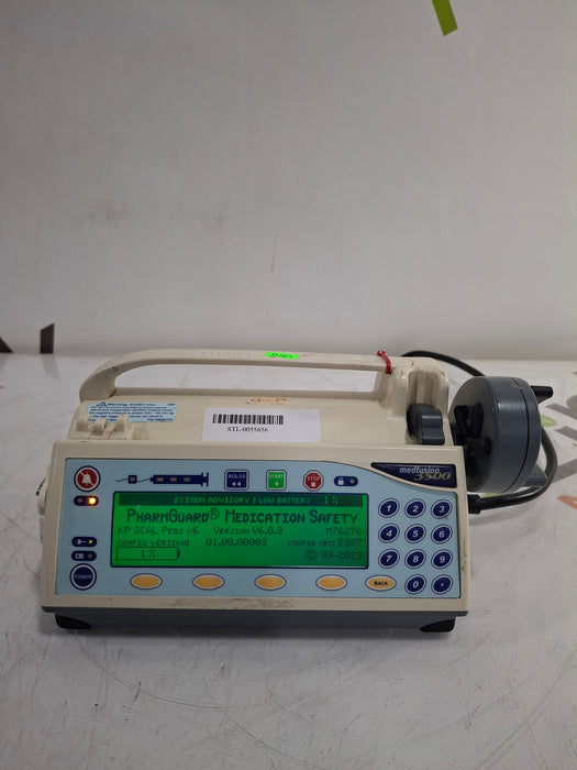 Smiths Medical Medfusion 3500 Version 6 Syringe Infusion Pump