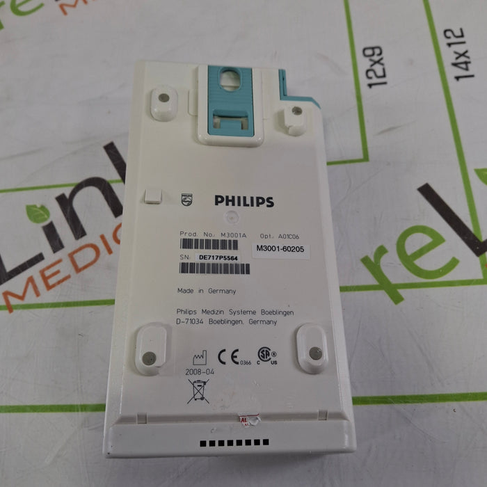 Philips Philips M3001A-A01C06 Fast SpO2, NIBP, ECG, Temp, IBP MMS Module Patient Monitors reLink Online