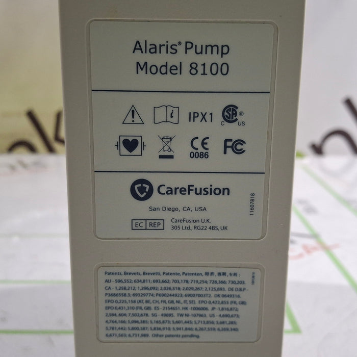 CareFusion Alaris 8100 LVP Infusion Pump Module
