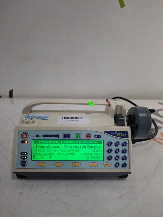 Smiths Medical Medfusion 3500 Version 6 Syringe Infusion Pump