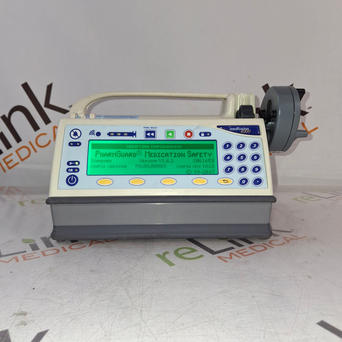 Smiths Medical Medfusion 4000 Syringe Infusion Pump