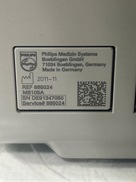 Philips Intellivue MP5 - ECG, Fast SpO2, NIBP, Press, Temp Patient Monitor