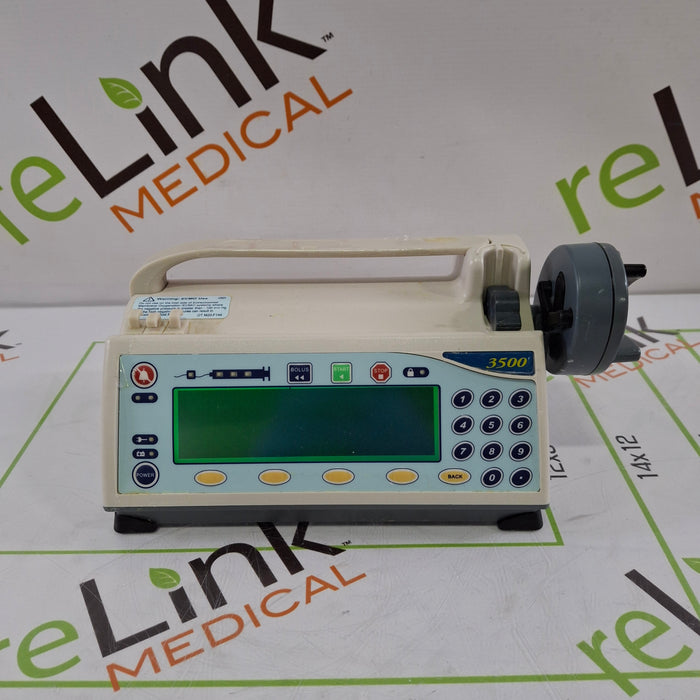 Smiths Medical Medfusion 3500 Version 3 Syringe Infusion Pump