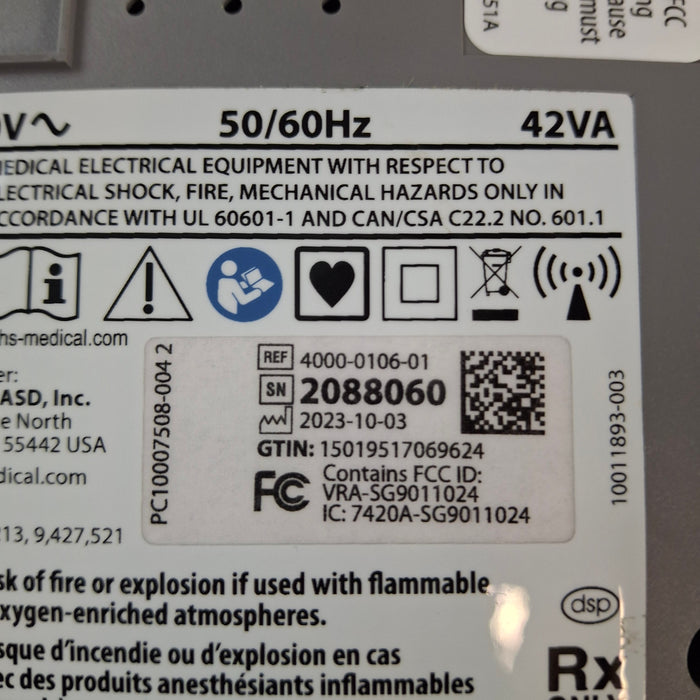 Smiths Medical Medfusion 4000 Syringe Infusion Pump