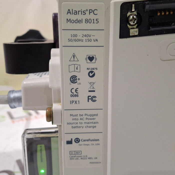 CareFusion Alaris 8015 Small Screen POC Infusion Pump