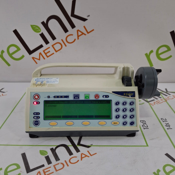 Smiths Medical Medfusion 3500 Version 3 Syringe Infusion Pump