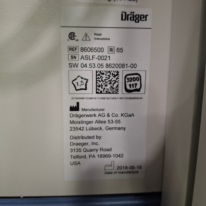 Draeger Medical Apollo Anesthesia Machine