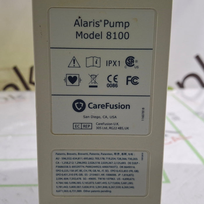 CareFusion Alaris 8100 LVP Infusion Pump Module