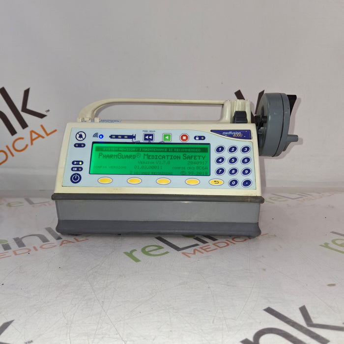Smiths Medical Medfusion 4000 Syringe Infusion Pump