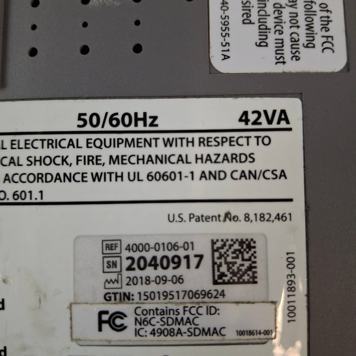 Smiths Medical Medfusion 4000 Syringe Infusion Pump