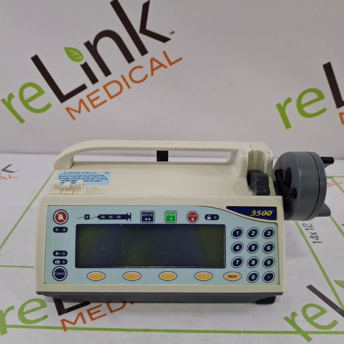 Smiths Medical Medfusion 3500 Version 3 Syringe Infusion Pump