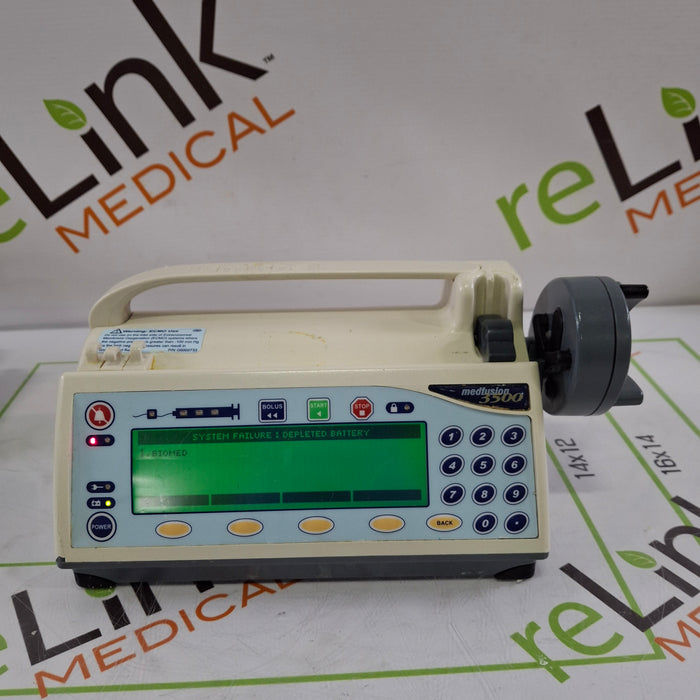 Smiths Medical Medfusion 3500 Version 3 Syringe Infusion Pump