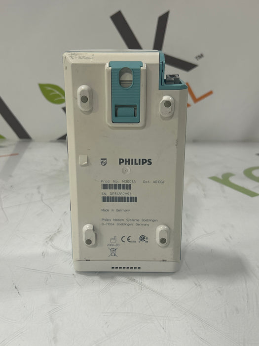 Philips M3001A-A01C06 Fast SpO2, NIBP, ECG, Temp, IBP MMS Module