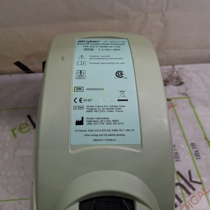 Stryker SmartPump Dual Channel Tourniquet