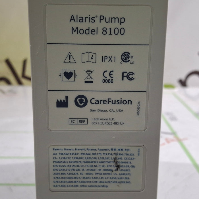 CareFusion Alaris 8100 LVP Infusion Pump Module