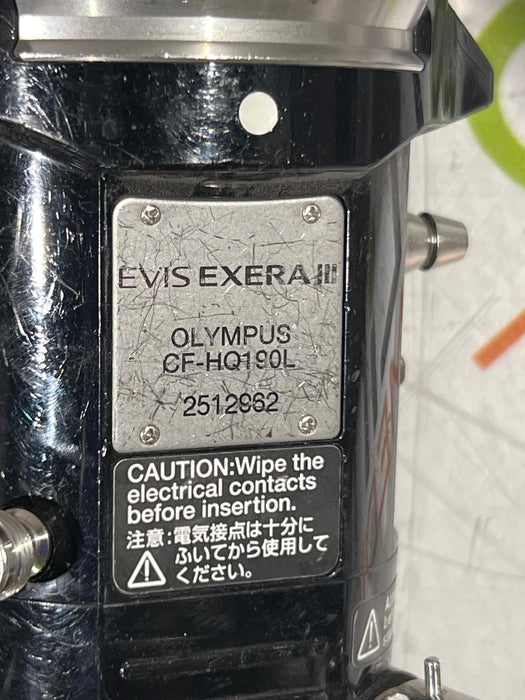 Olympus CF-HQ190L Video Colonoscope