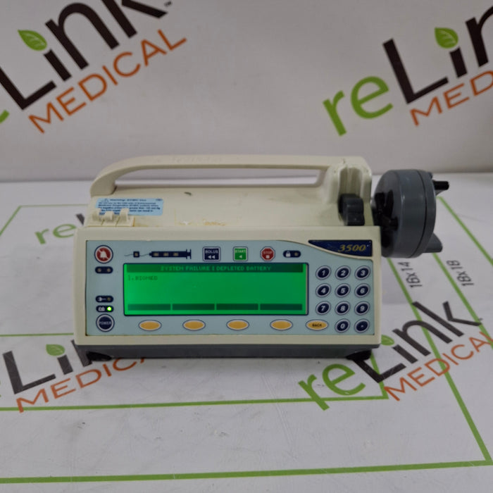 Smiths Medical Medfusion 3500 Version 3 Syringe Infusion Pump