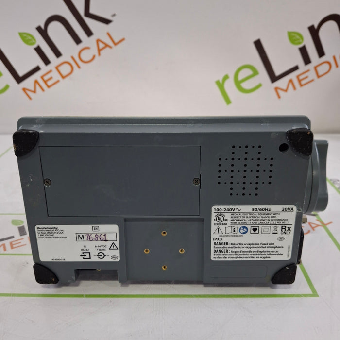 Smiths Medical Medfusion 3500 Version 3 Syringe Infusion Pump